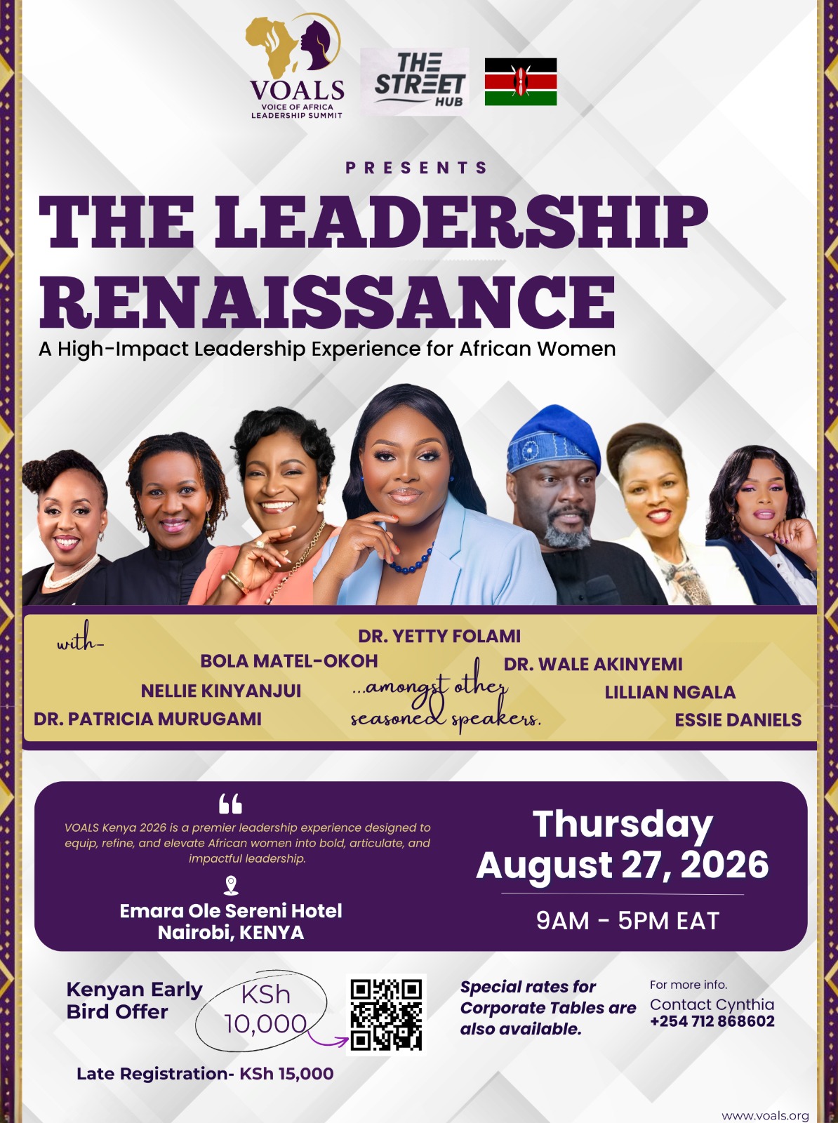 VOALS Africa Kenya 2026 - The Voice of Africa Leadership Summit